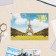 Pocket calendar "World attractions" 2025, 7x10 cm, mix