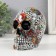 Souvenir Polystone "Skull Color" mix 9x11x13 cm