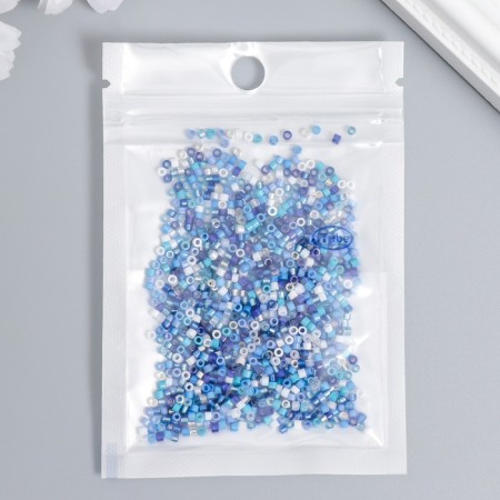Glass 12/0 "Mercotter. Blue-Blue Assorted" 10 g-2