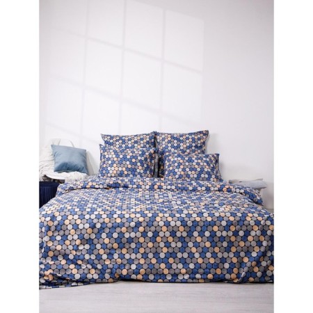 Bed linen duet "Mosaic", size 220x240 cm, 145x215 cm - 2 pcs, 70x70 cm - 2 pcs-6