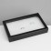 Strack for jewelry "Casket" 36 seats, 21.5 × 13.5 × 3 cm, black and white color