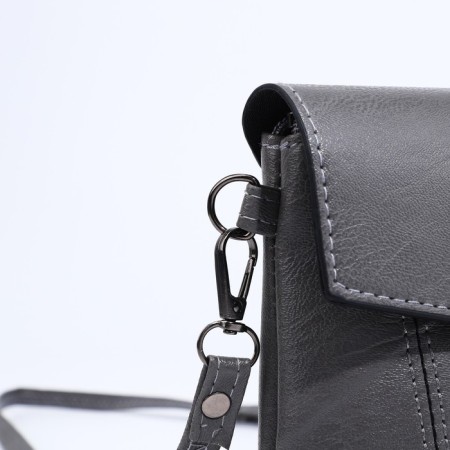 Magnet bag bag, long belt, gray color-5