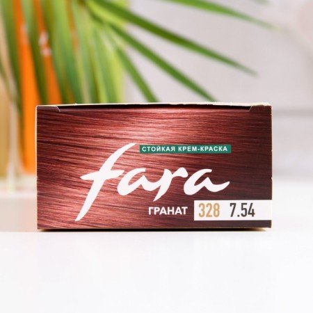 Краска для волос FARA Natural Colors Soft 328 гранат, 116 г-3
