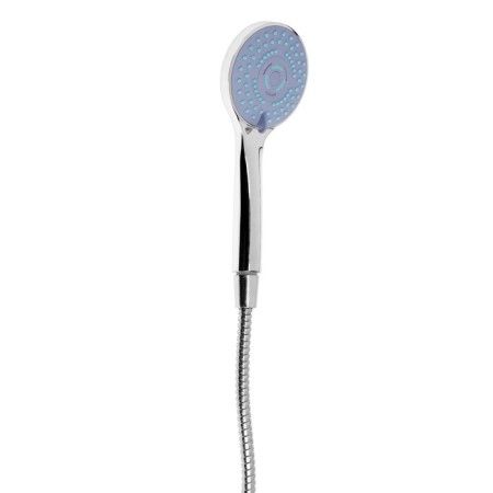Bath mixer Zein Z3727, two -wound, pour 10 cm, watering can 3 modes, chrome-5