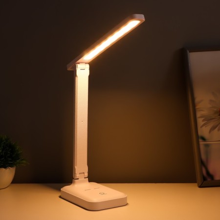 Sensory table lamp 16888/1 LED 5W 3000-6000K USB AKB White 29x55 cm Risalux-1