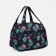 Road bag with lightning, black/green color