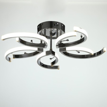 Causteen with FDD "Sylvia" 5xled 70W 3000-6000k Dimmer, chrome 56x56x11 cm Bayerluux-1