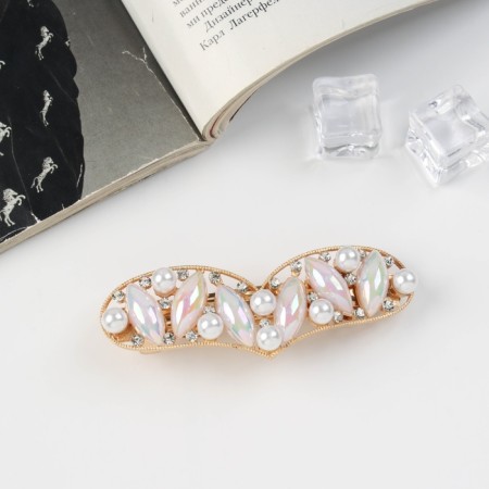 Hair hair clip "Gloria" tenderness heart, 8.5 cm