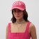Women's cap with rhinestones Mist icon, pink, p. 56-58