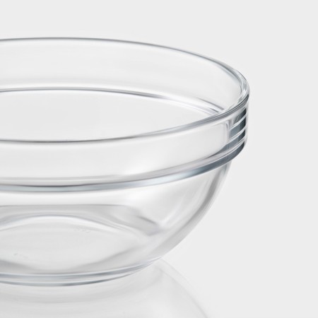 Luminarc Empilable salad bowl, 600 ml, D = 14 cm, stacked, glass, transparent-2