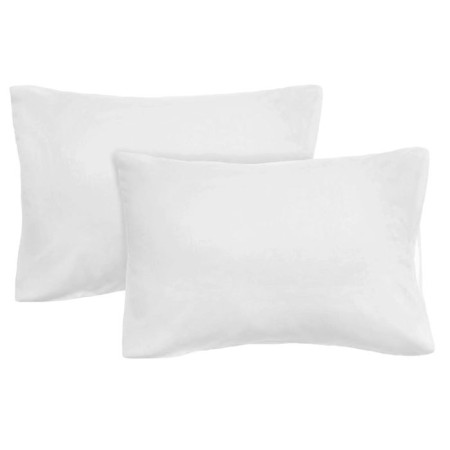 A set of pillowcases is 70x70cm 2pcs, whiten is bleached, 140g/m² 100% cotton