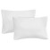 A set of pillowcases is 70x70cm 2pcs, whiten is bleached, 140g/m² 100% cotton