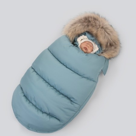Set for discharge Winter Kinderlitto "Lapland", 5 items, height 56-62 cm, color gray-blue-11