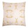 Pillow pillow 70x70 cm, camel wool, gloss-satin fabric, p/e 100%
