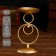 The candlestick "Arne" metal. 10x10x20 cm
