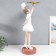 Souvenir Polystone stand "Baby with ears, in a white dress with a dish" 81x40x40 cm
