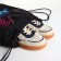 Back for shoes on the lace, black/multi -colored color