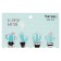 A set of magnetic bookmark for books Calligrata 4 pieces, "Assorted", mix