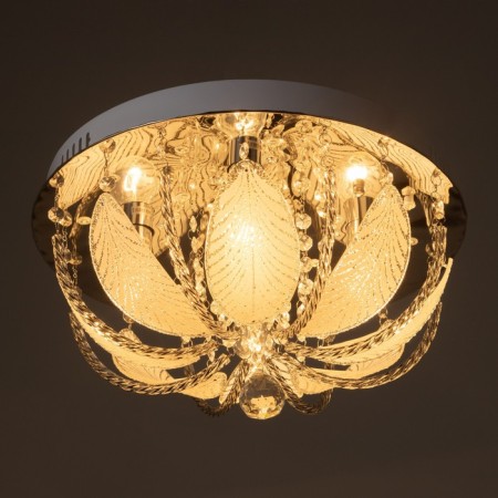 Chandelier 55582/400 CR chrome 4x40W E14 LED PDD 40x40x21cm-3
