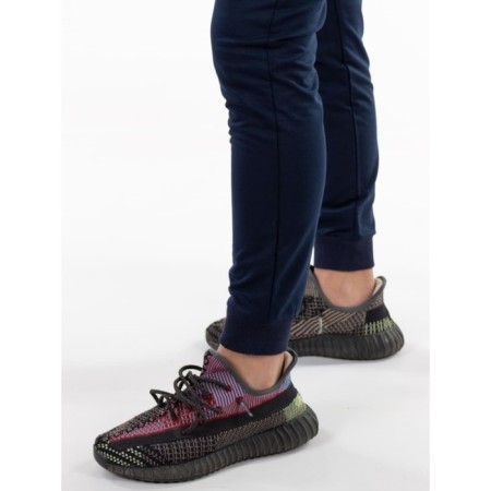 Sports pants for ISee boys, height 146-152 cm, dark blue color-7