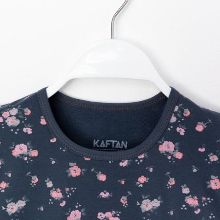 Платье для девочки KAFTAN "Kitten" р.30 (98-104), т. серый-7