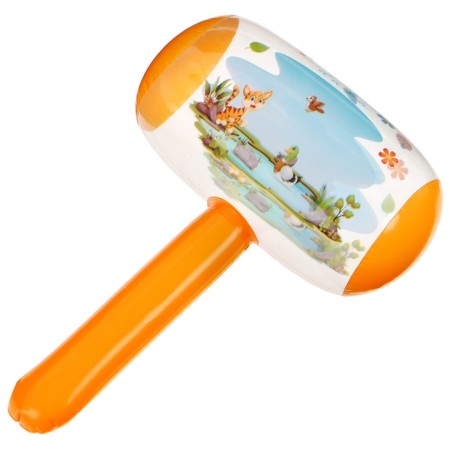 Infaval toy with sound "Hammer" 30 cm, color mix-4