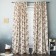 Set of curtains "Dryada", size 170 x 270 cm - 2 pcs, red color