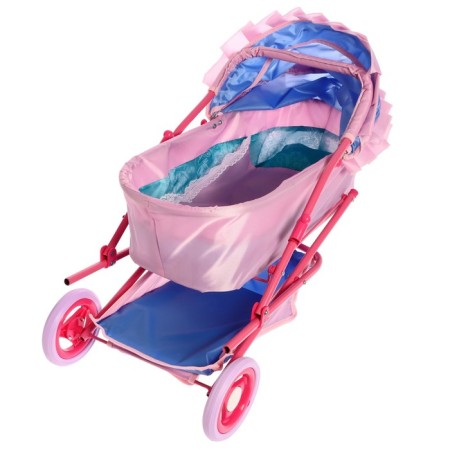 Puppet stroller No. 10, blue/lilac color-7