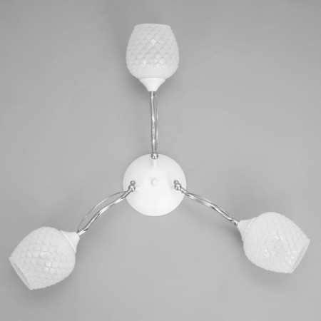 Eliyah chandelier 3he27 40W Belo-chromovy 47x47x18 cm Bayerlux-3