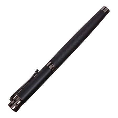 Handle Gift Roller in the leatherette case Case office Black Corps-1