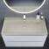 Quartz sink Uperwood Classic Quartz, 100 cm, beige matte, lin
