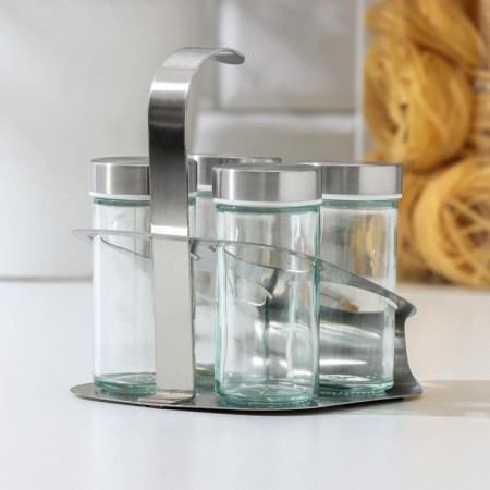 Set for spices on the stand "Minimum", 4.5 × 9.5 cm, 4 pcs-5