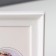 Photo frame plastic in 12 photos 5x5 cm "Baby" white 20.5x38 cm
