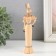 Souvenir Polystone "Madmoiselle Stop in a cream dress"