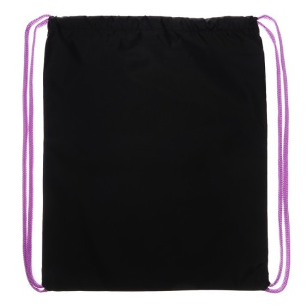 A bag for shoes 490 x 410 mm, with a loop, Hatber "anime" black nmn_14027-2