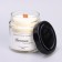 Aromatic candle made of soy wax in a bank, 150 g, salty caramel