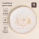 New Year's plate SL Home "Happy New Year", d = 27 cm, ceramics, white color