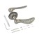 Separate handle set Allur Arte "Aji" AB (K3300), color old bronze