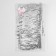 Braid with sequins "fringe", d = 3 mm, 10 cm, 4.5 ± 0.5 m, silver color