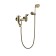 Bath mixer and shower Timo Lina 7034/02Y, Antik