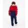 Costume (sweatshirt, trousers) KAFTAN "BASIC Line" R.36 (134-140), Indigo, red