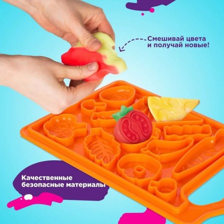 Set for children's modeling "Cut slices"-3