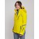 Ski jacket female winter, size 42, yellow color