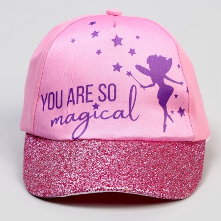 Baby cap for You’re so magical, pink color, rr. 52-54-8