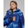 Ski jacket female, size 58, dark blue color