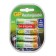 Battery GP, NI-MH, AA, HR6-4BL, 1.2V, 2700 mAh, blister, 4 pcs.
