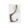 Furniture tundra hook TKD008, two -rod, bronze, 4 pcs TMP