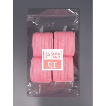 Biguida Velcro D7.5cm (nab 4 pcs price per nab) pink bag QF-3