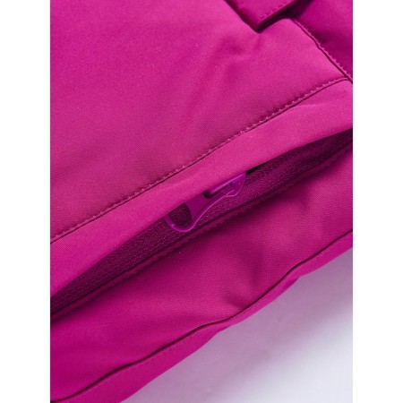 Ski costume for a girl, height 116 cm, raspberry color-13
