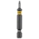 Denzel 11666 bit set, hexagonal profile, Torx 8 x 50 mm, steel S2, 10 pcs.